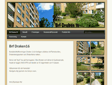 Tablet Screenshot of brfdraken16.se